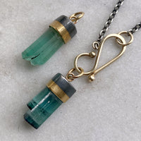 Tourmaline Wand Charm